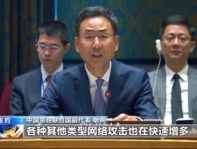 中方代表：各国应加强合作 共同打击网络犯罪